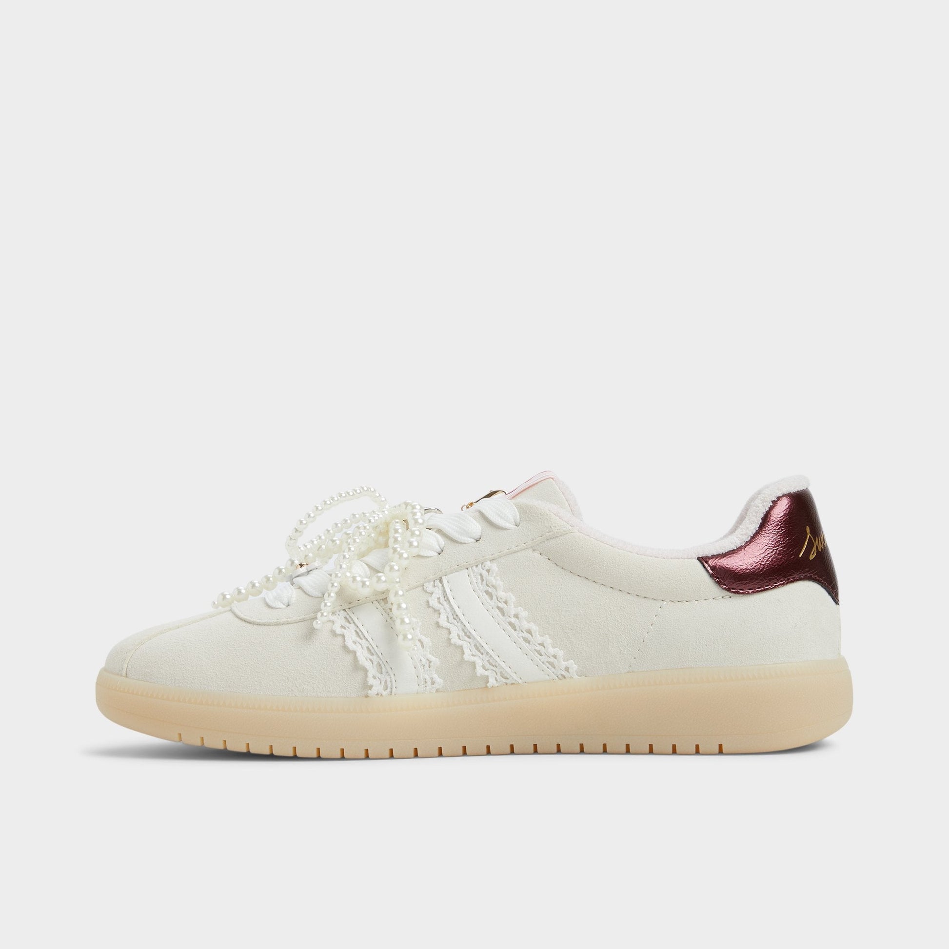 Sweetthing White/Bone Women's Low top sneakers - Low top sneaker, Cup sole - White/Bone