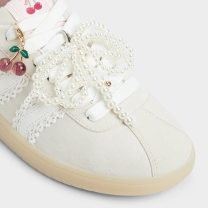 Sweetthing White/Bone Women's Low top sneakers - Low top sneaker, Cup sole - White/Bone