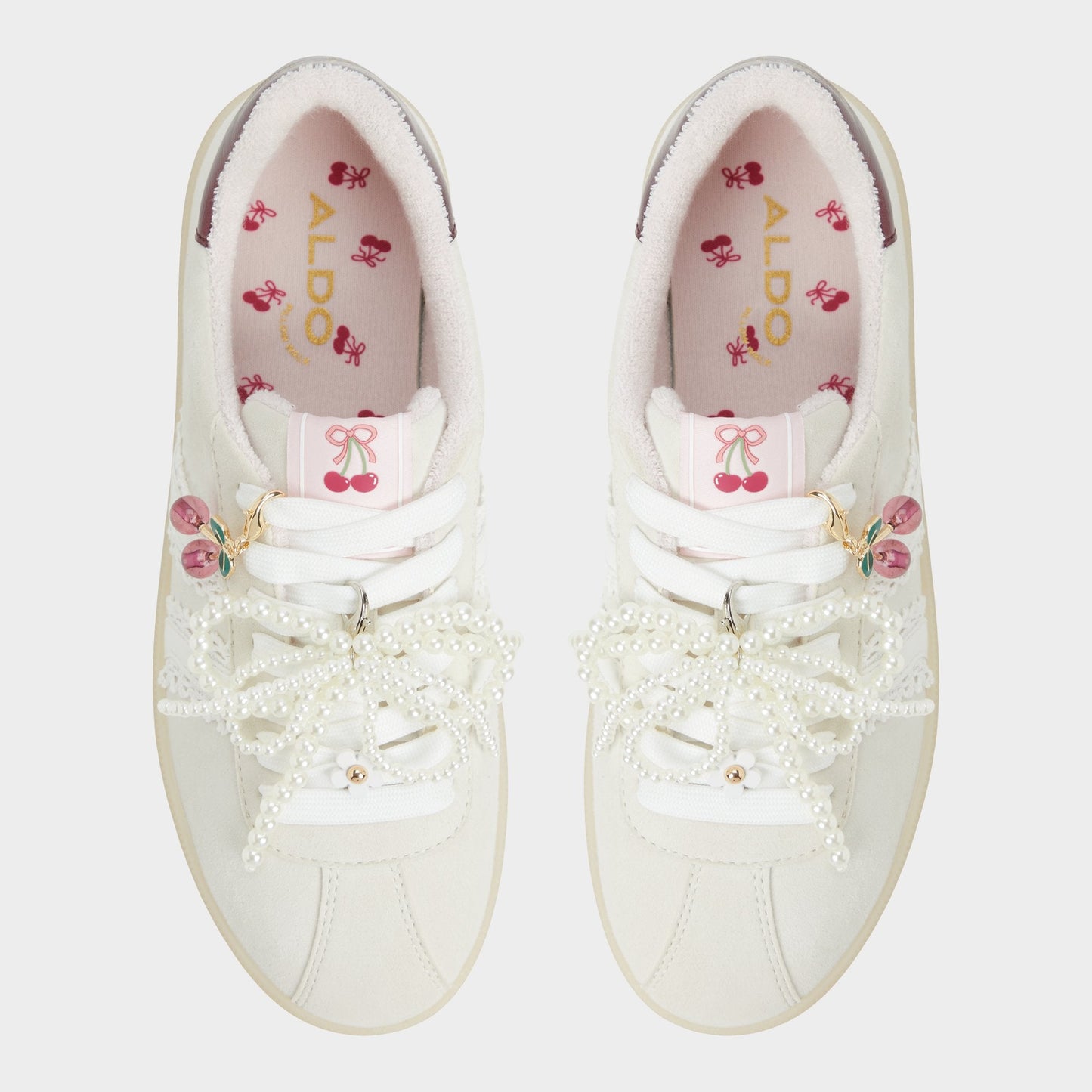 Sweetthing White/Bone Women's Low top sneakers - Low top sneaker, Cup sole - White/Bone