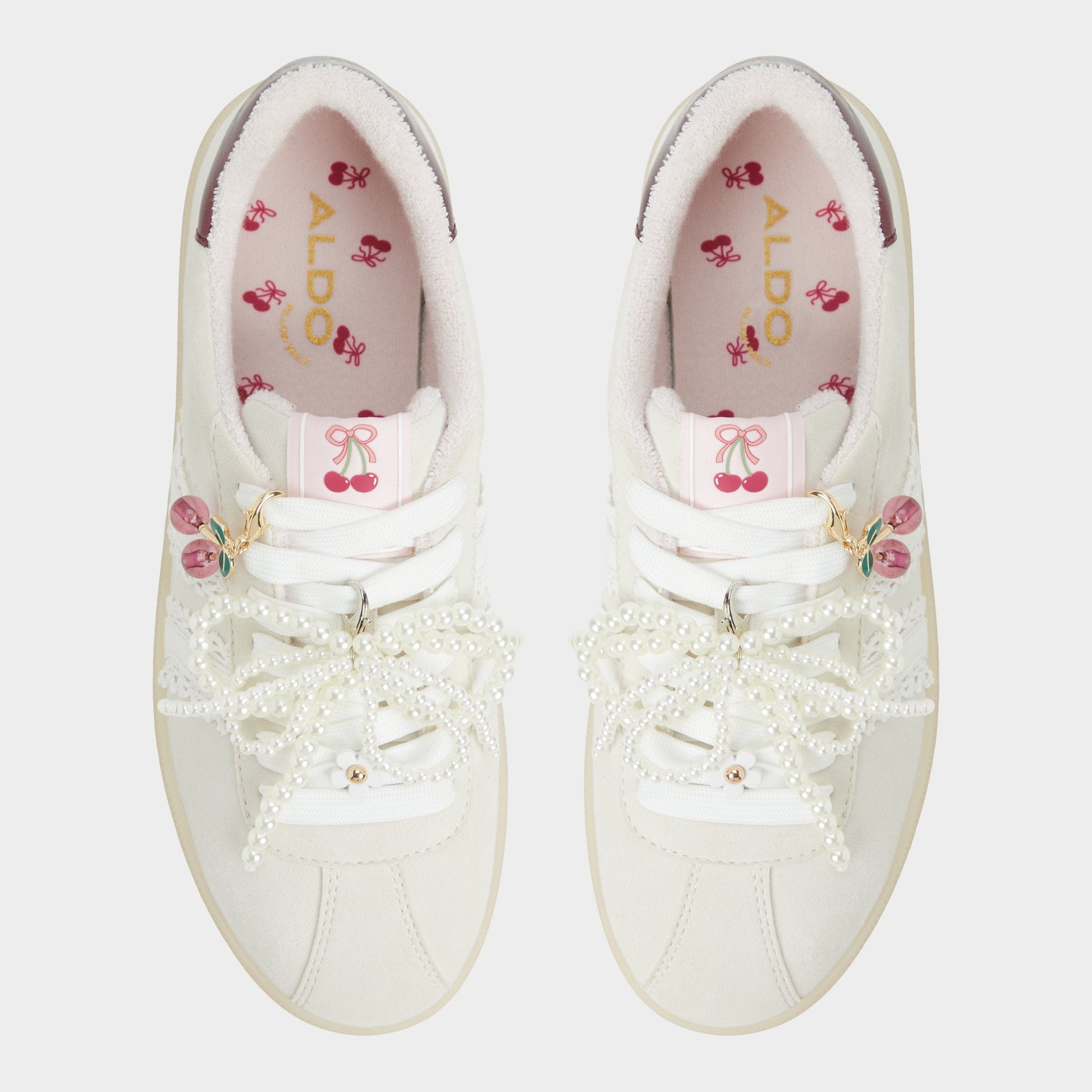 Sweetthing White/Bone Women's Low top sneakers - Low top sneaker, Cup sole - White/Bone
