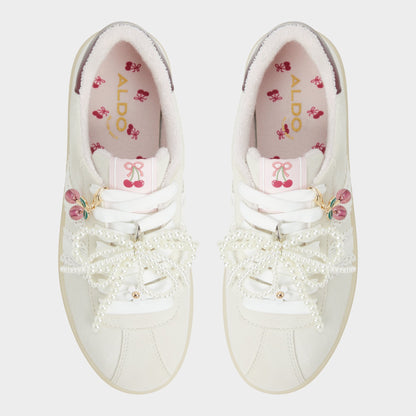 Sweetthing White/Bone Women's Low top sneakers - Low top sneaker, Cup sole - White/Bone