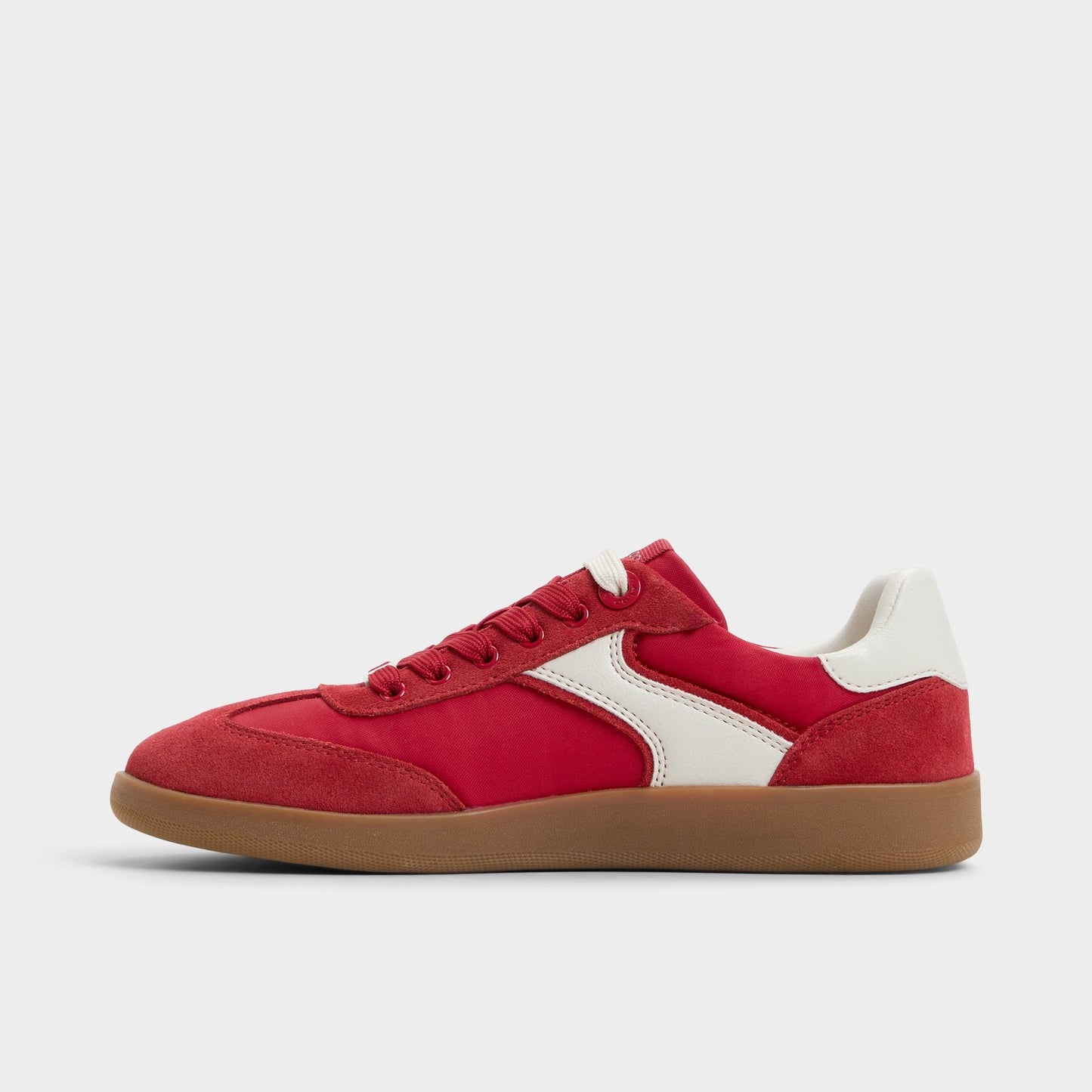 Erilg Medium Red Women's Low top sneakers - Low top sneaker, Cup sole - Medium Red