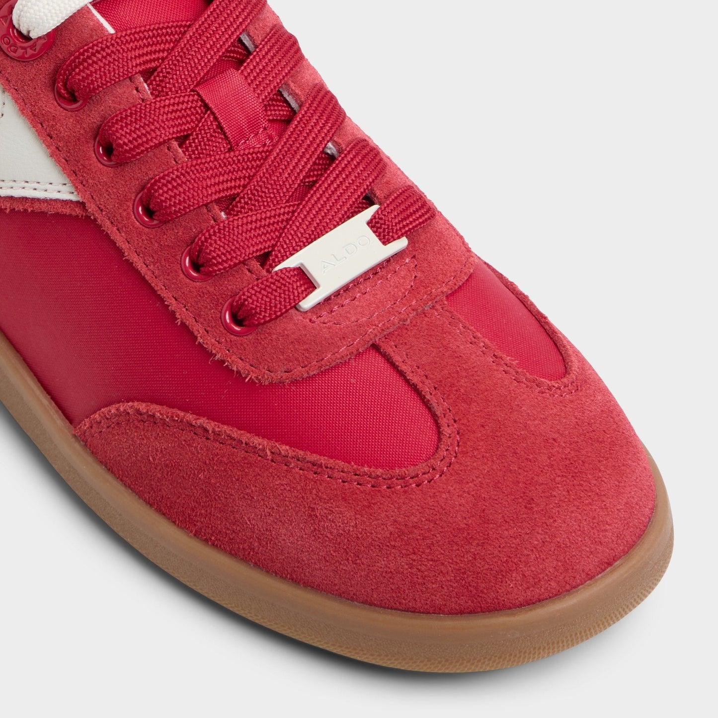 Erilg Medium Red Women's Low top sneakers - Low top sneaker, Cup sole - Medium Red