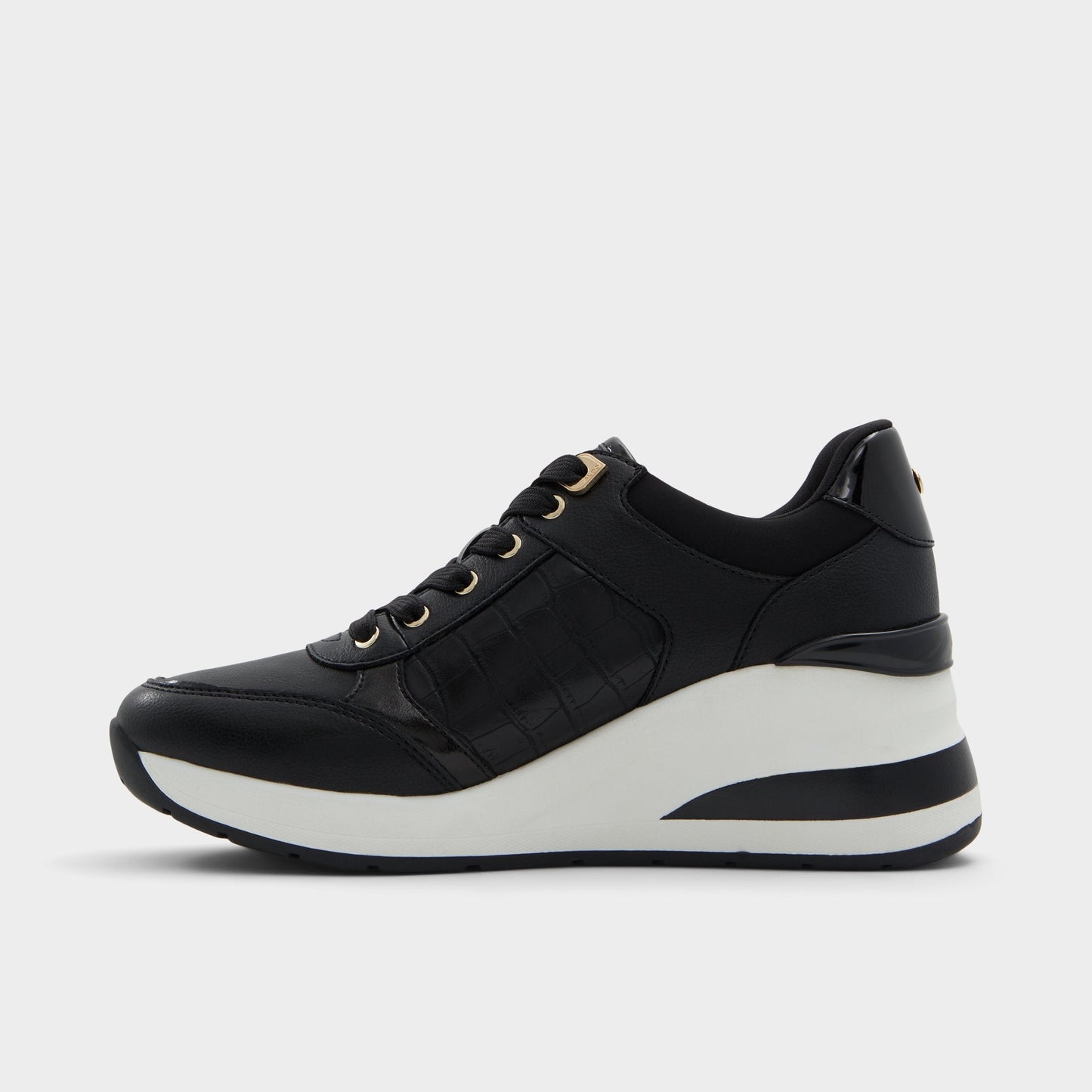Iconistep Other Black Women's Platform and wedge sneakers - Wedge sneaker, Wedge heel - Other black