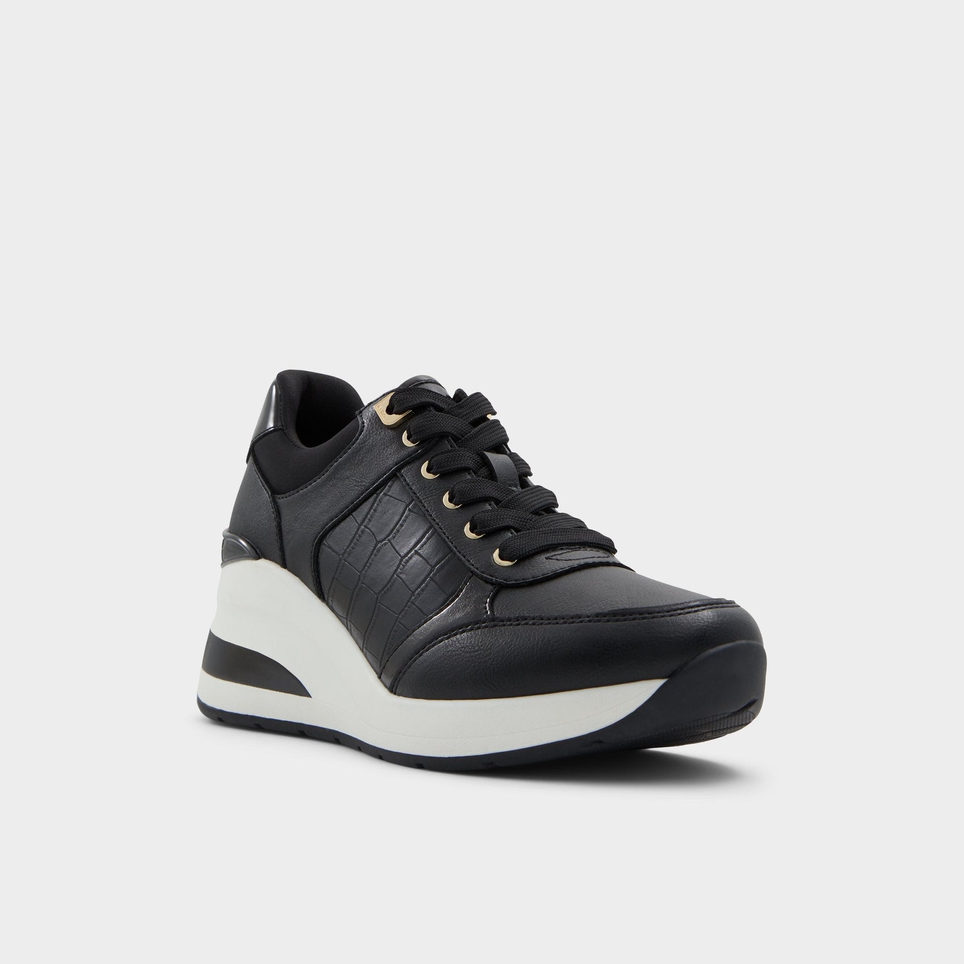 Iconistep Other Black Women's Platform and wedge sneakers - Wedge sneaker, Wedge heel - Other black