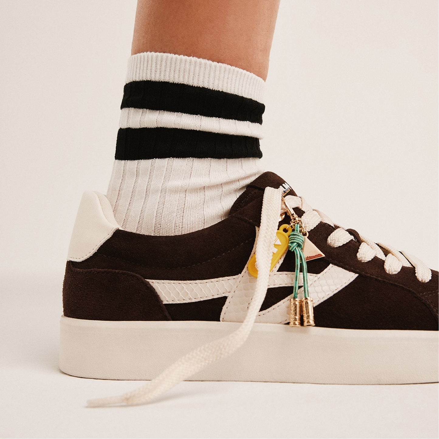 Mtl1972snkr-l Dark Brown Women's Low top sneakers - Low top sneaker, Cup sole - Dark brown