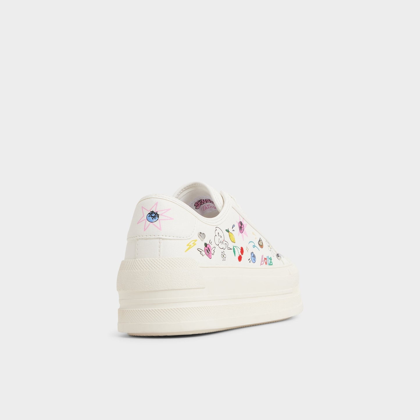 Rayes White/Multi Women's Low top sneakers - Sneaker, Platform - White/Multi