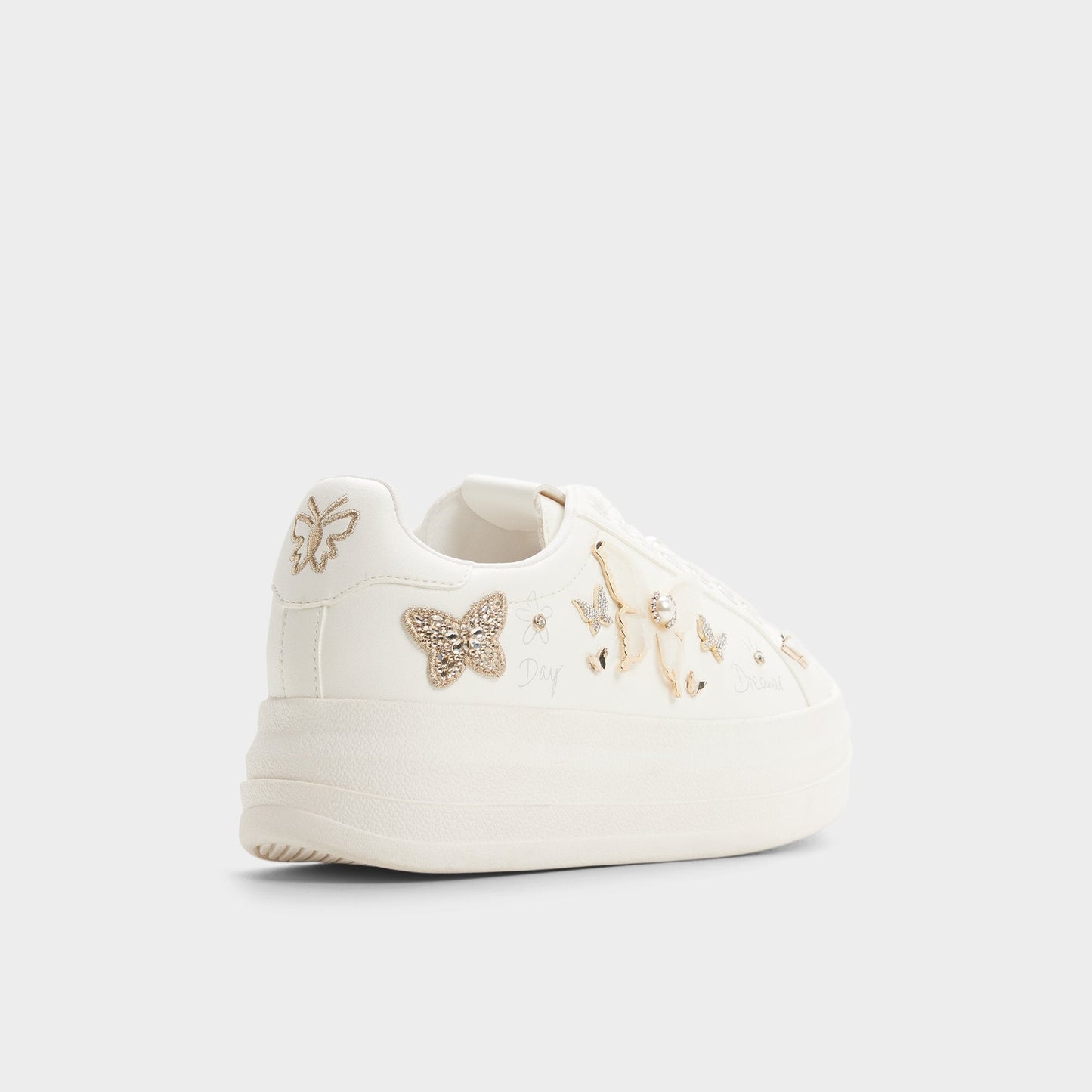 Pearlwing2 in White - Sneaker, Jogger sole - White