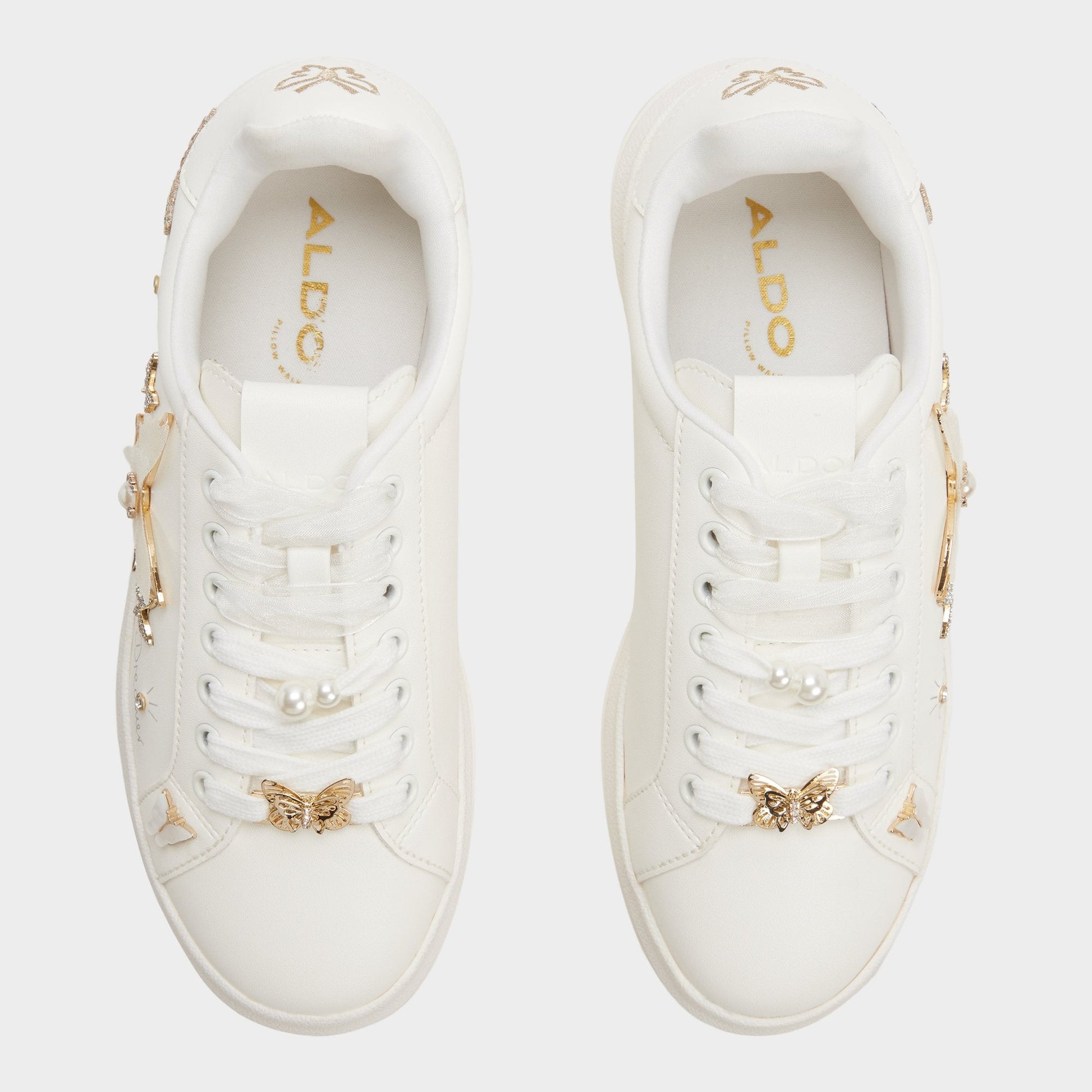 Pearlwing2 in White - Sneaker, Jogger sole - White