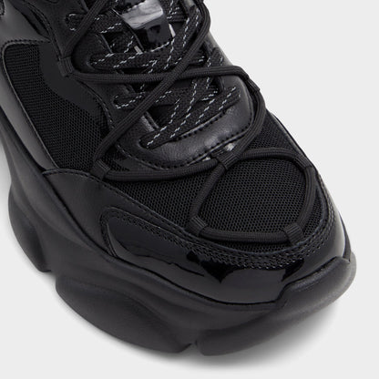 Andree Black Women's Low top sneakers - Jogger sneaker - Black