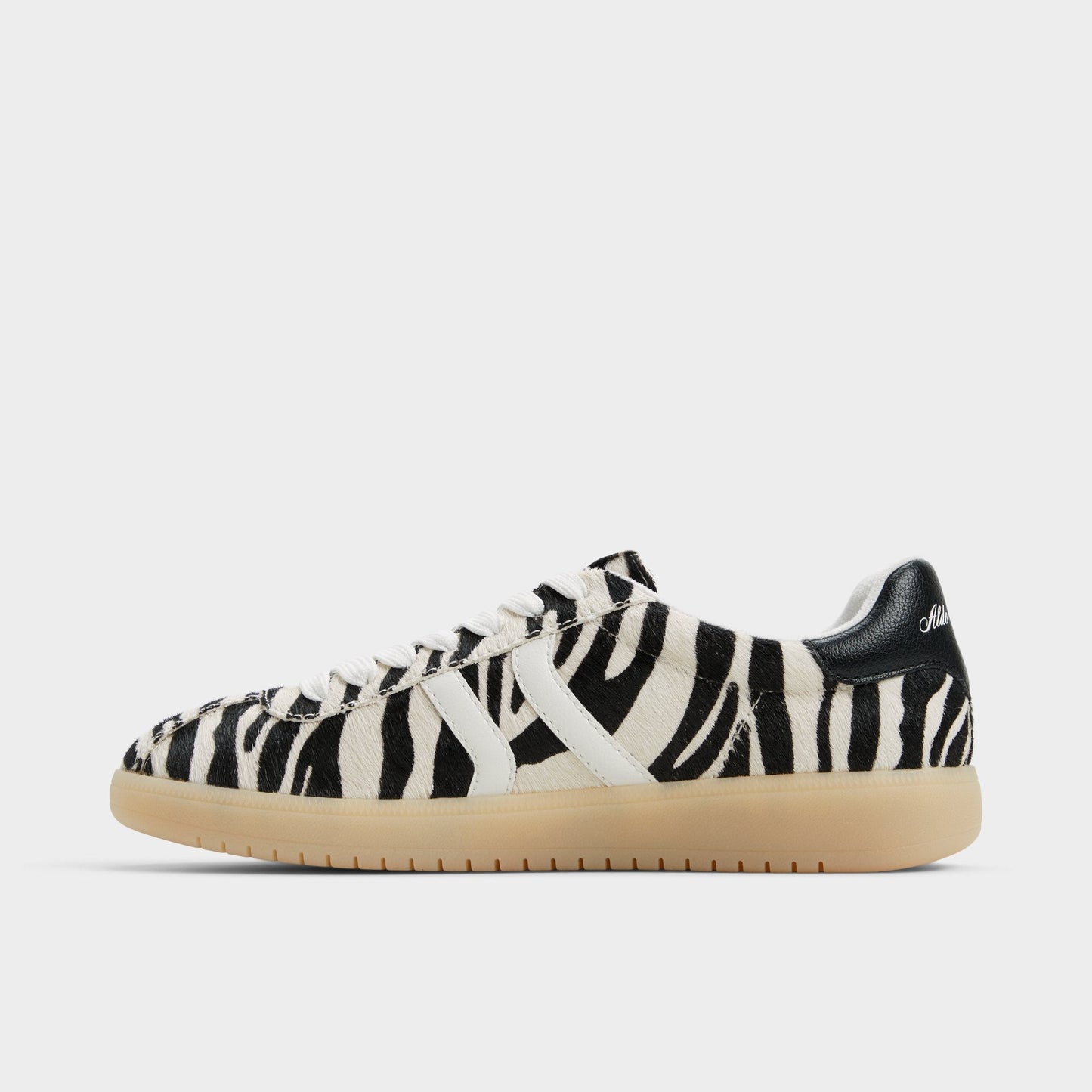 Chicsneaker White/Black Women's Aldo Sport Club - Low top sneaker, Cup sole - White/Black