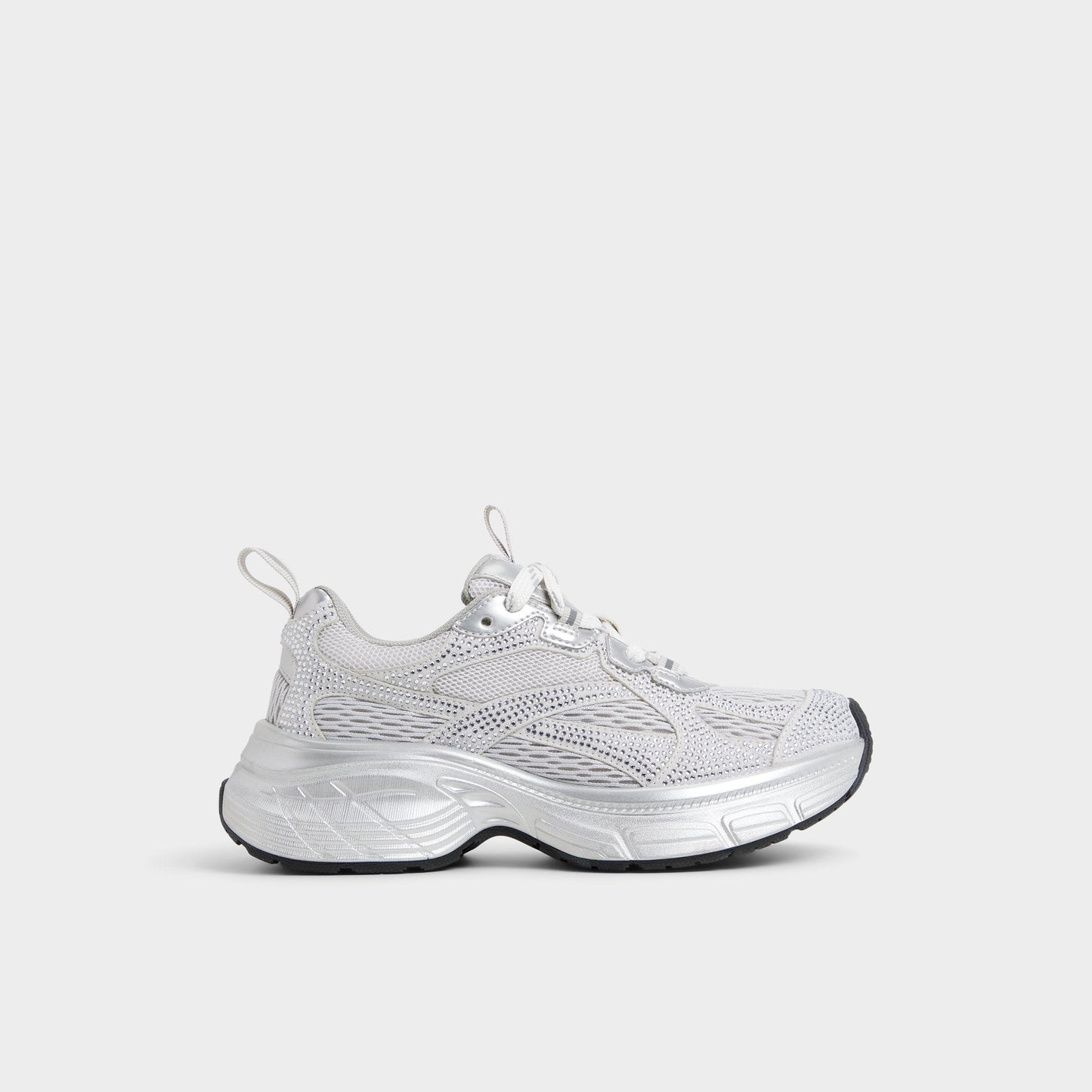 Powerplay in Silver - Jogger sneaker - Silver