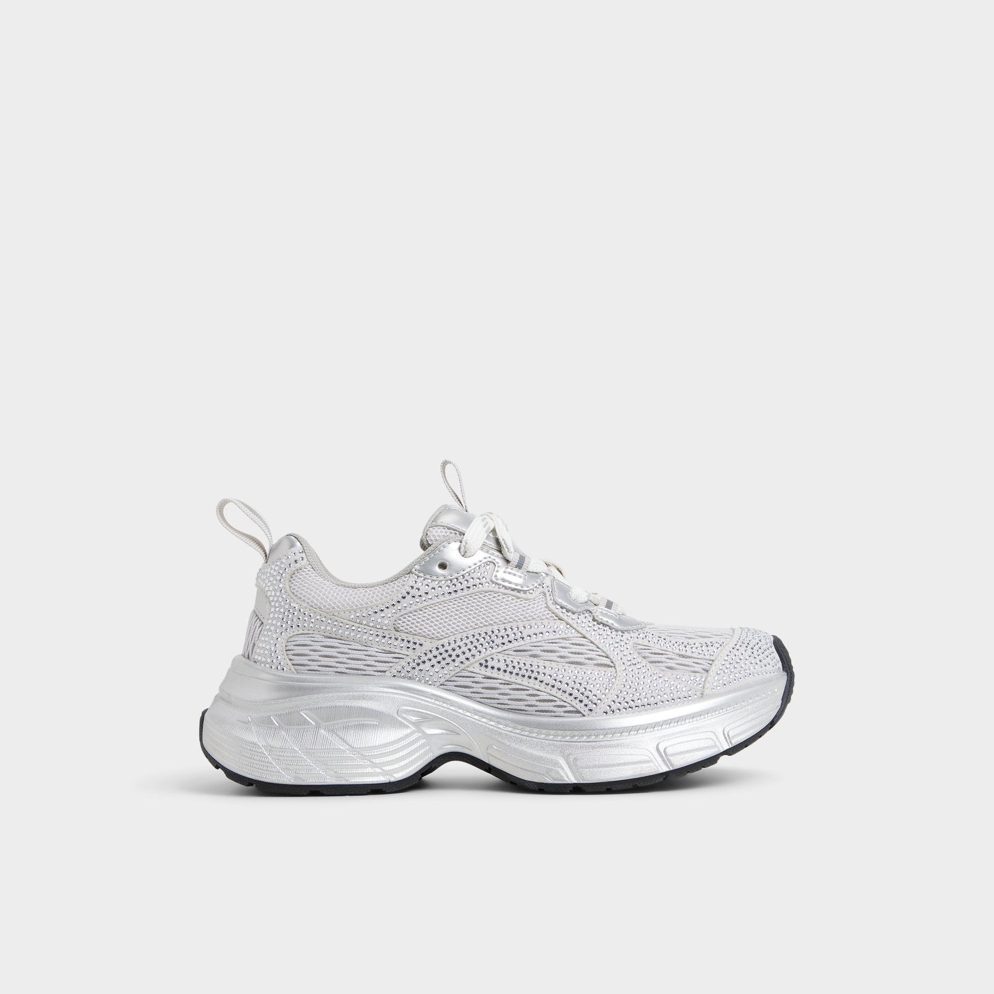 Powerplay in Silver - Jogger sneaker - Silver