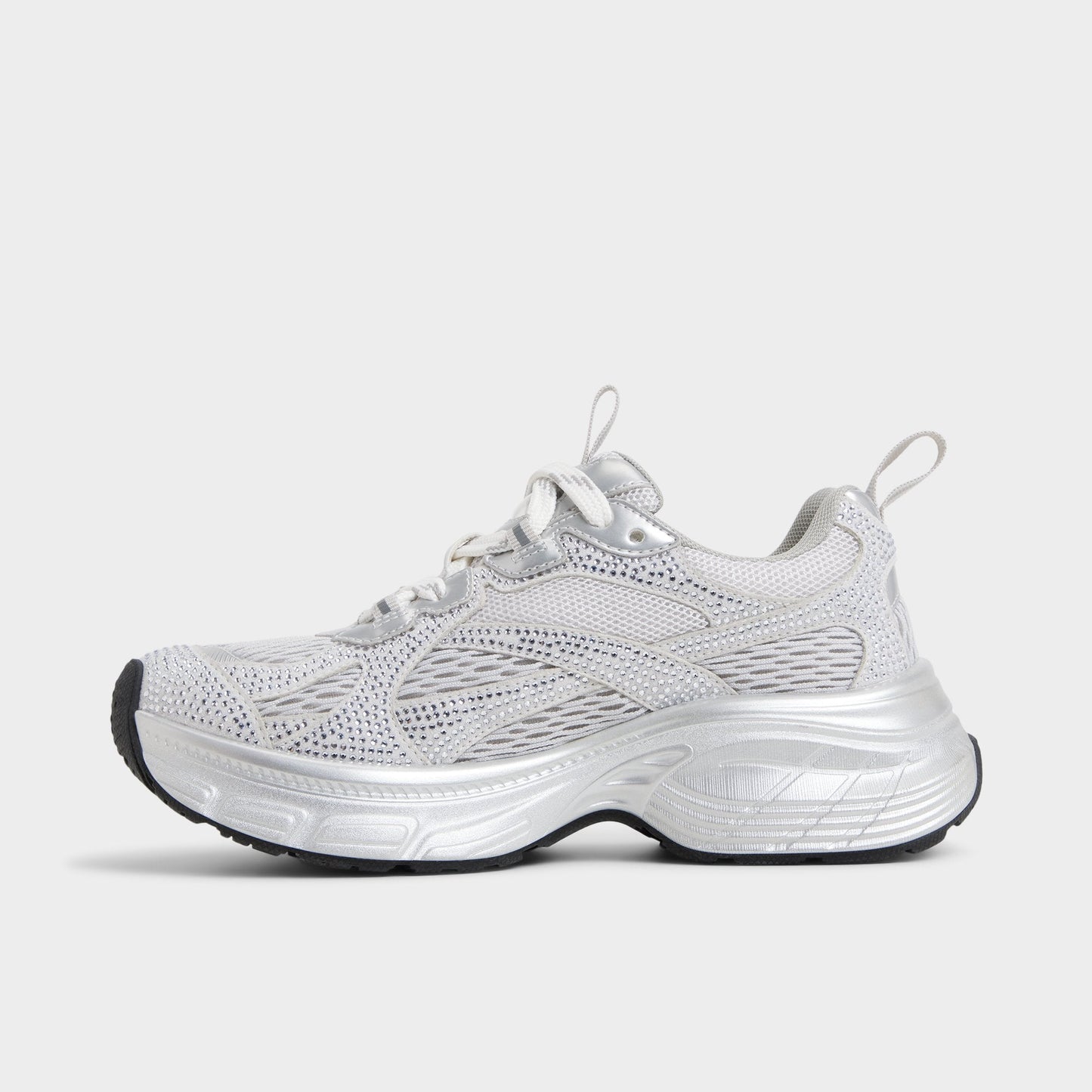 Powerplay in Silver - Jogger sneaker - Silver
