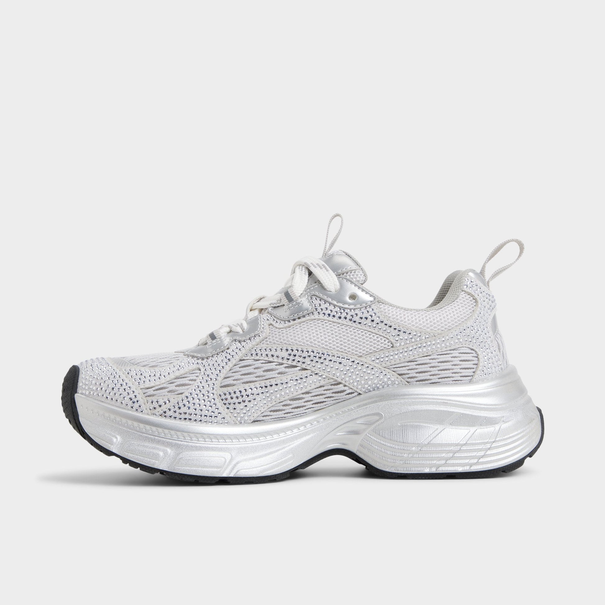 Powerplay in Silver - Jogger sneaker - Silver