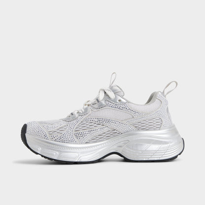 Powerplay in Silver - Jogger sneaker - Silver