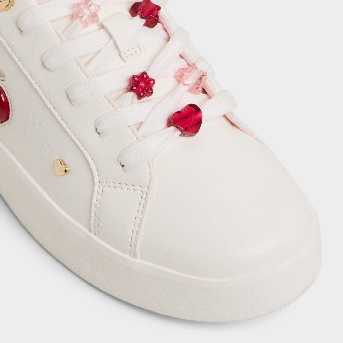 Cherrylove White Women's Low top sneakers - Low top sneaker, Platform - White