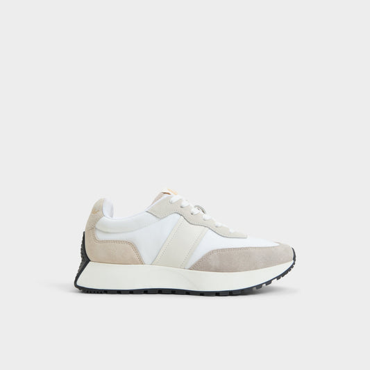 Proader White/Bone Women's Low top sneakers - Jogger sneaker - White/Bone