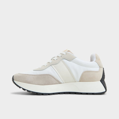 Proader White/Bone Women's Low top sneakers - Jogger sneaker - White/Bone