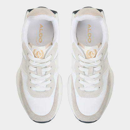 Proader White/Bone Women's Low top sneakers - Jogger sneaker - White/Bone