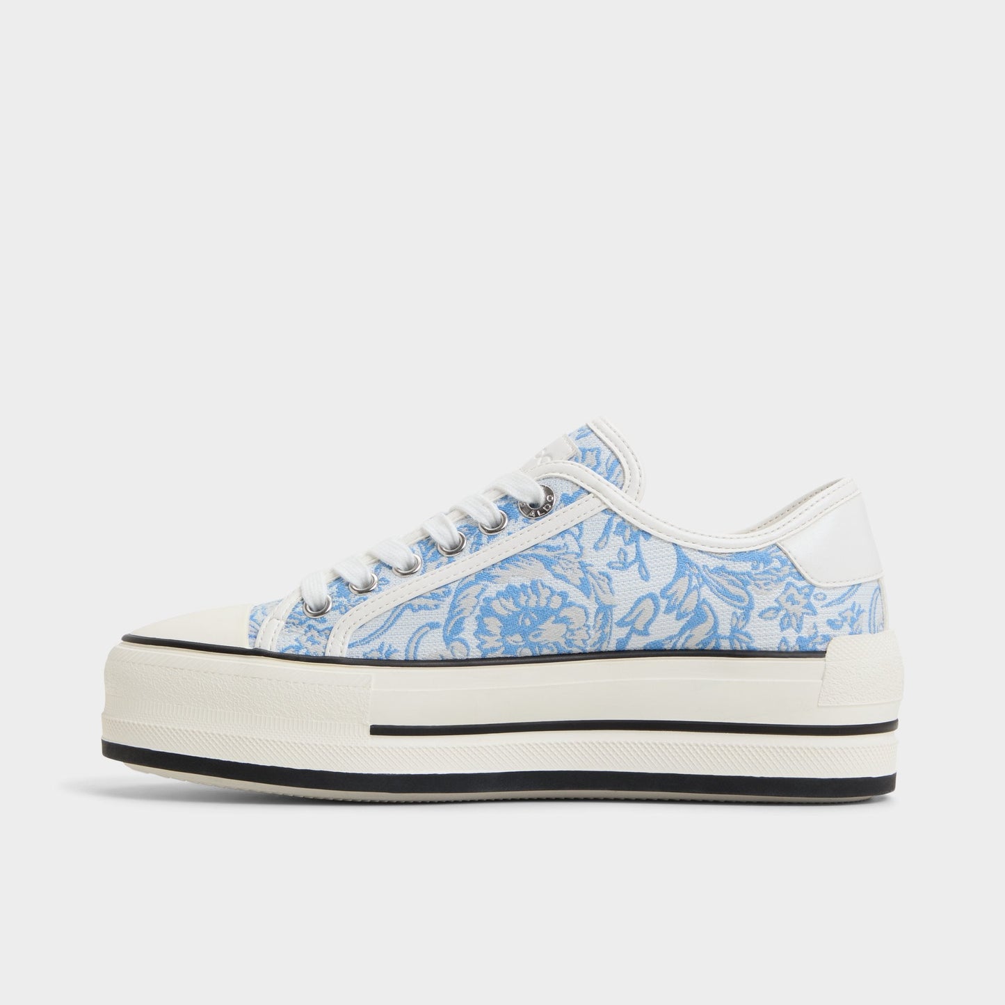Rayes Open Blue Women's Platform and wedge sneakers - Low top sneaker, Platform - Open Blue