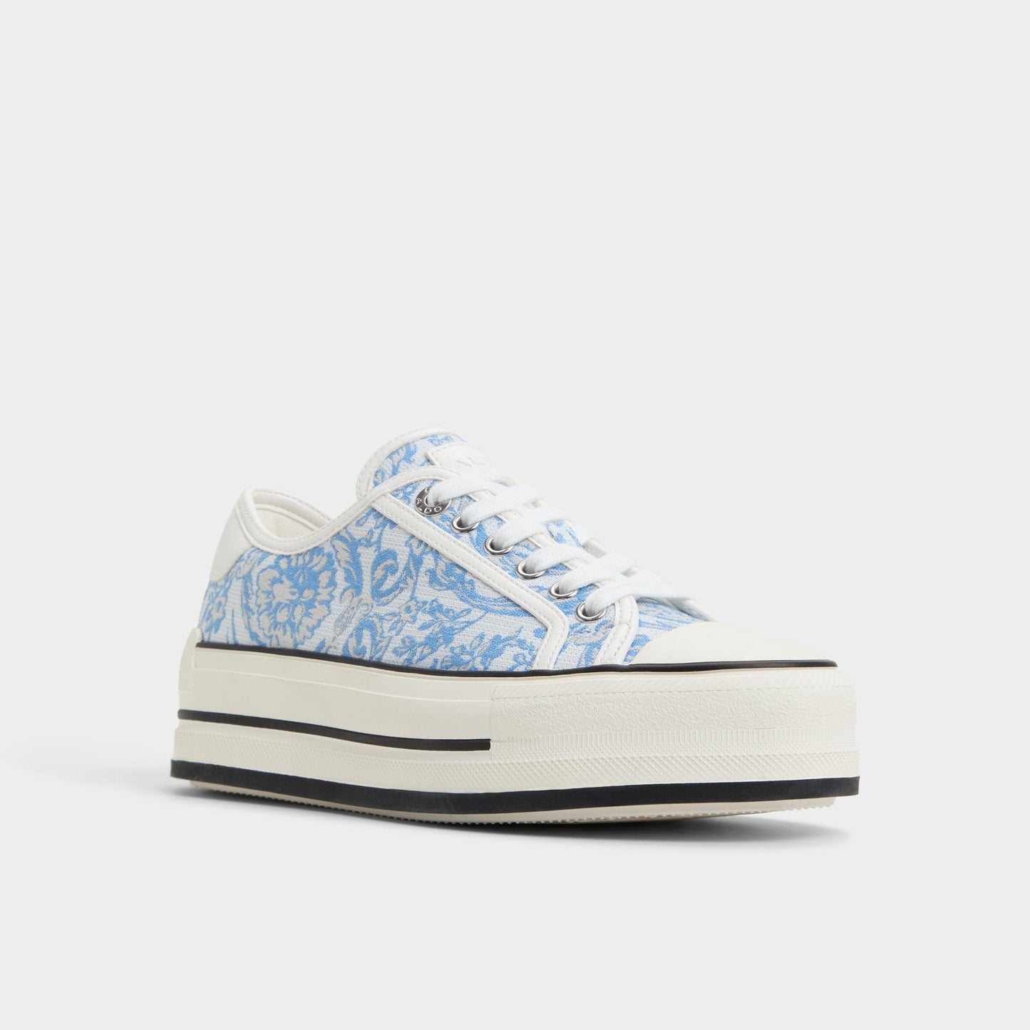 Rayes Open Blue Women's Platform and wedge sneakers - Low top sneaker, Platform - Open Blue