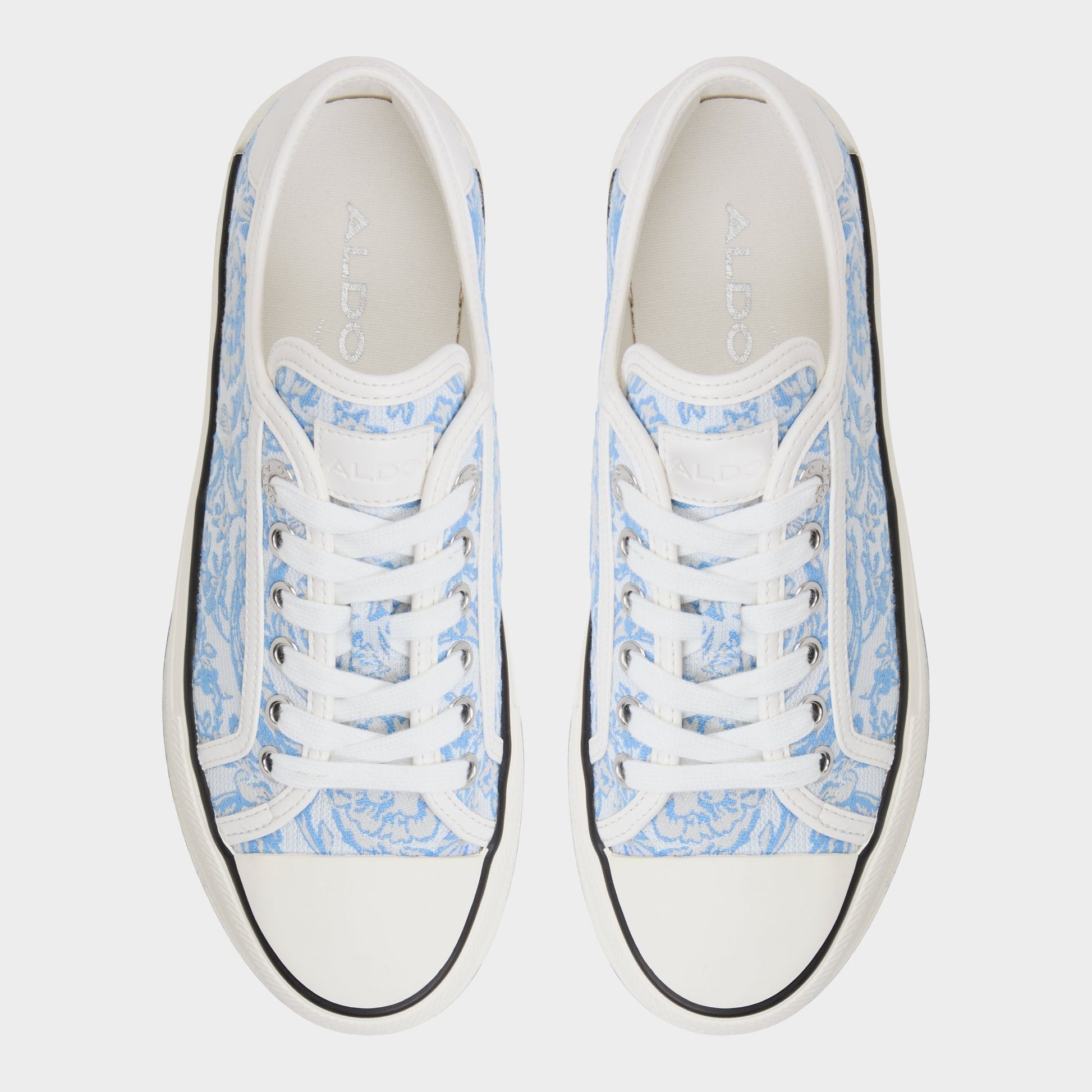 Rayes Open Blue Women's Platform and wedge sneakers - Low top sneaker, Platform - Open Blue