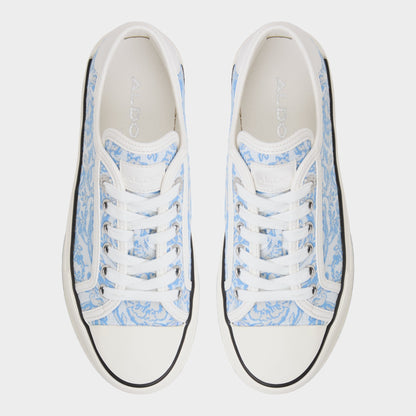 Rayes Open Blue Women's Platform and wedge sneakers - Low top sneaker, Platform - Open Blue