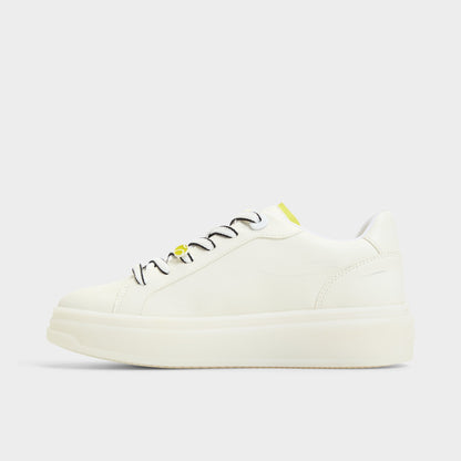 Clubchamp White Combo Women's Platform and wedge sneakers - Low top sneaker - White Combo