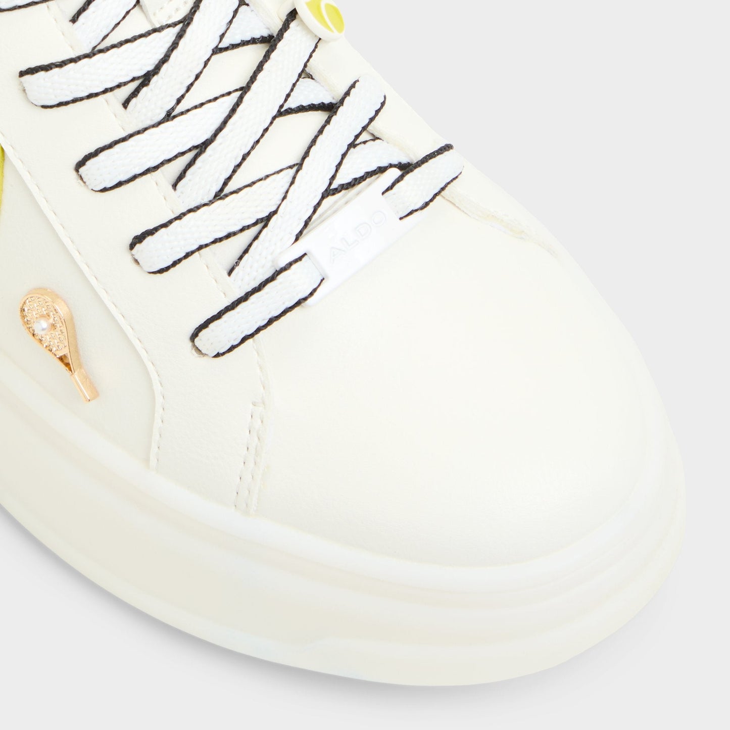 Clubchamp White Combo Women's Platform and wedge sneakers - Low top sneaker - White Combo
