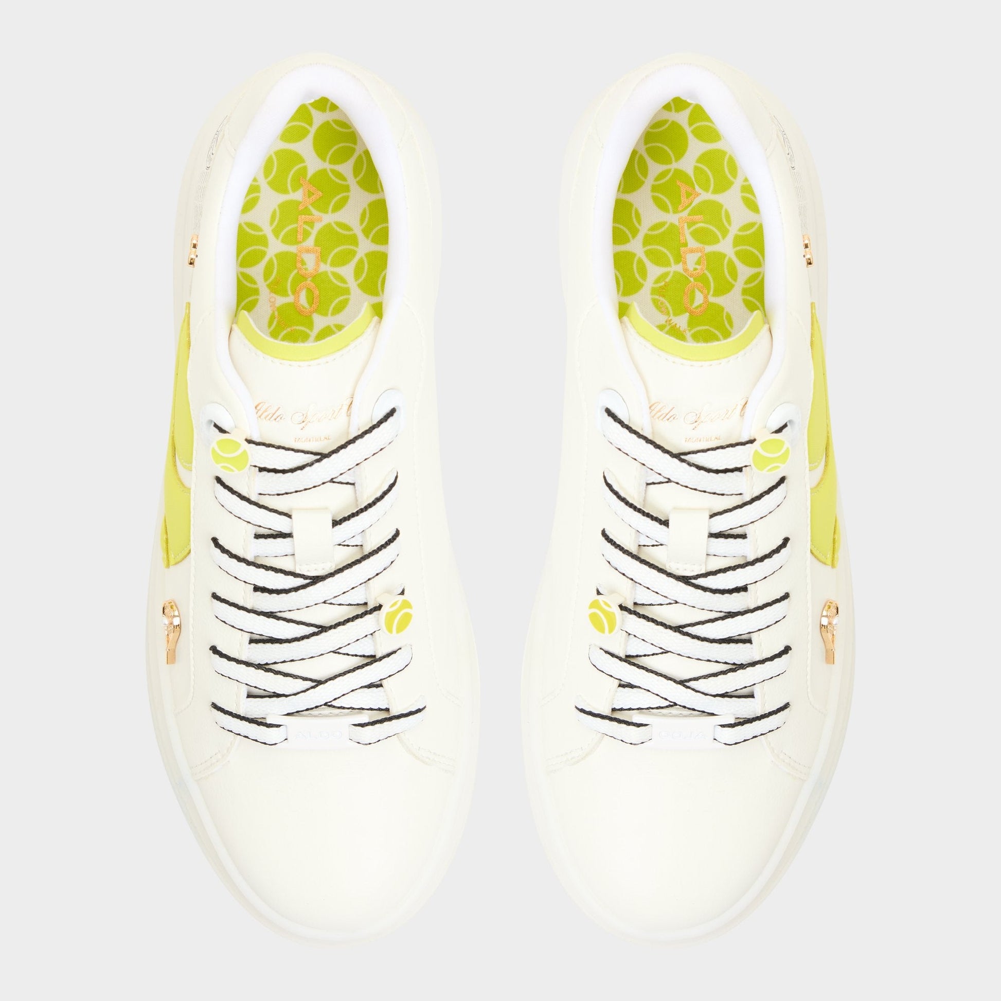 Clubchamp White Combo Women's Platform and wedge sneakers - Low top sneaker - White Combo