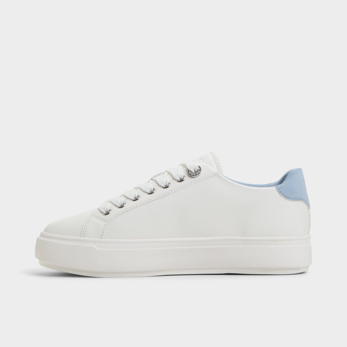 Saxony White/Multi Women's Platform and wedge sneakers - Low top sneaker - White/Multi