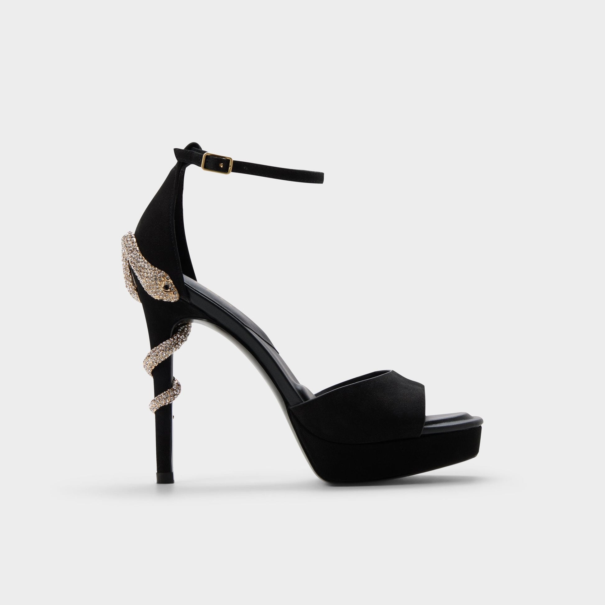 Medusa in Other Black 14266744 - Strappy heeled sandal, Platform - Other black