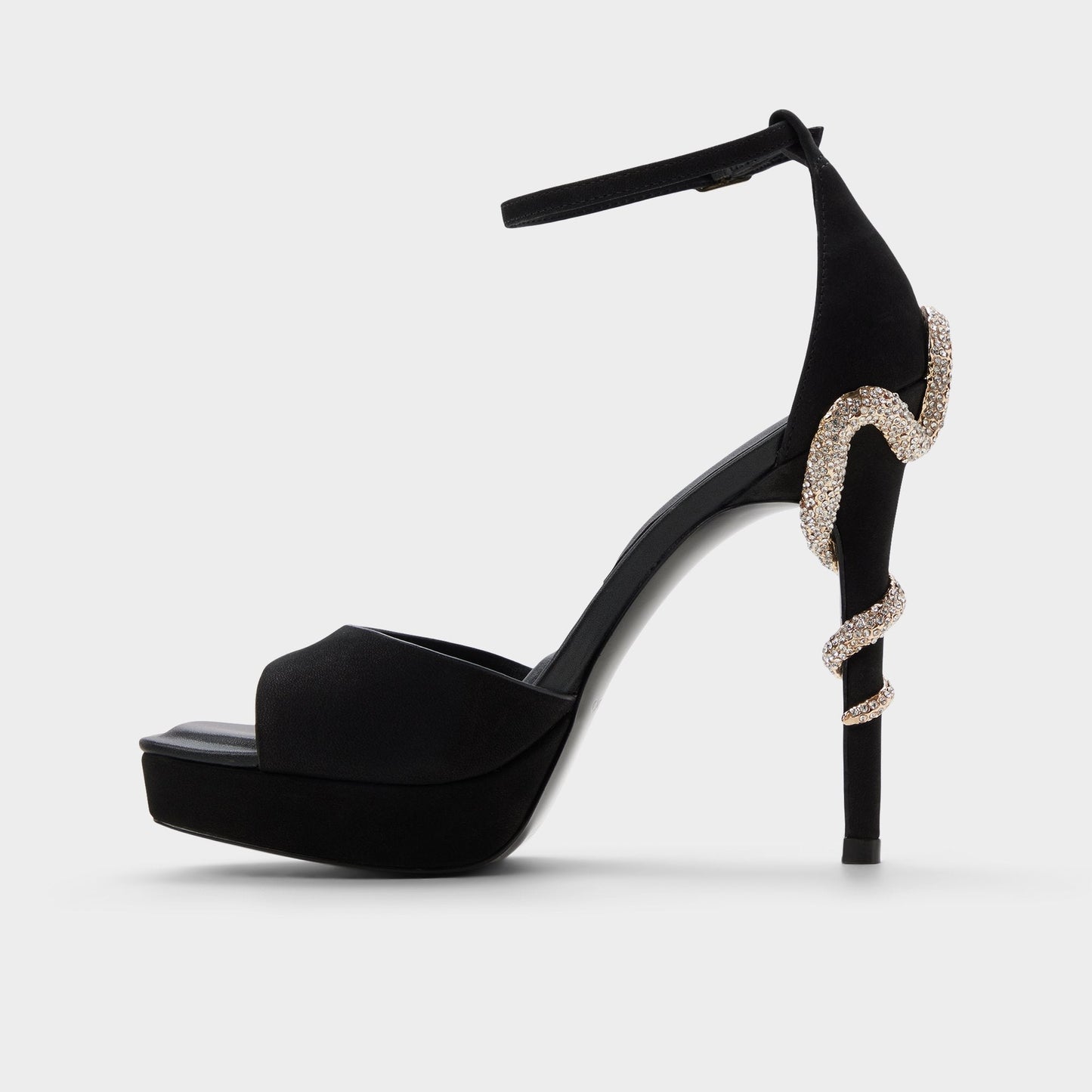 Medusa in Other Black 14266744 - Strappy heeled sandal, Platform - Other black