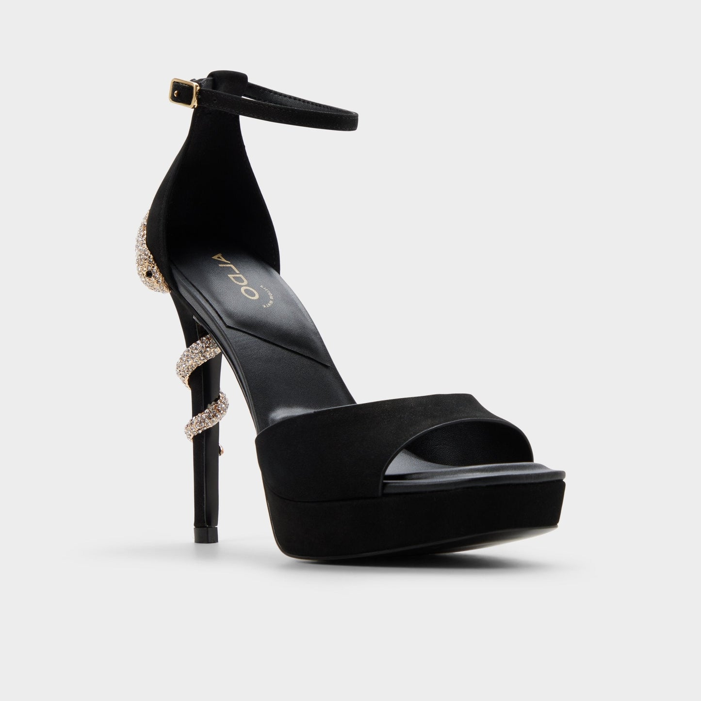 Medusa in Other Black 14266744 - Strappy heeled sandal, Platform - Other black