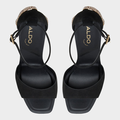 Medusa in Other Black 14266744 - Strappy heeled sandal, Platform - Other black