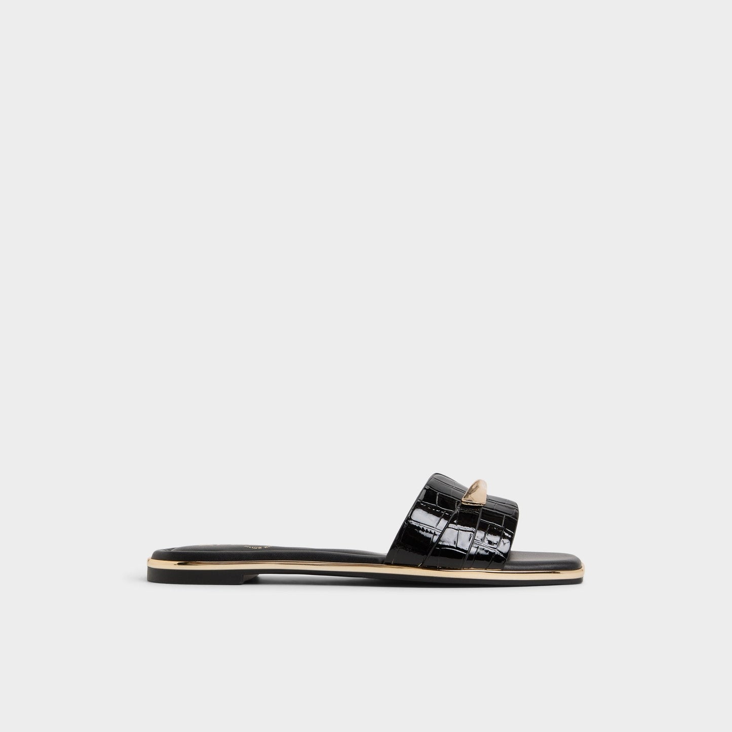 Darlina in Black - Slide sandal - Black