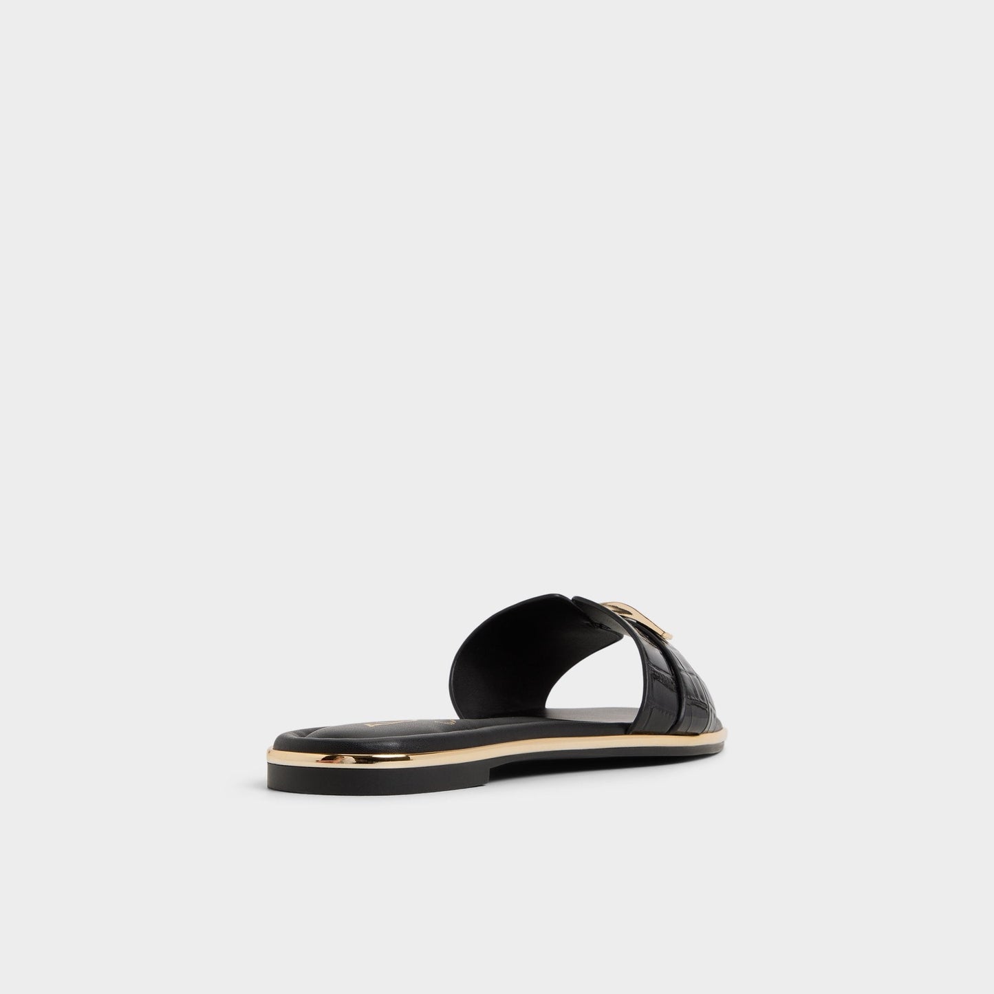Darlina in Black - Slide sandal - Black