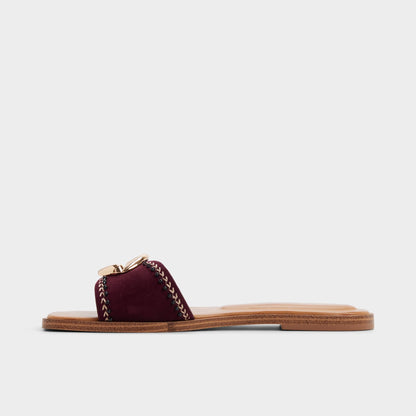 Biggin in Bordo - Slide sandal - Bordo