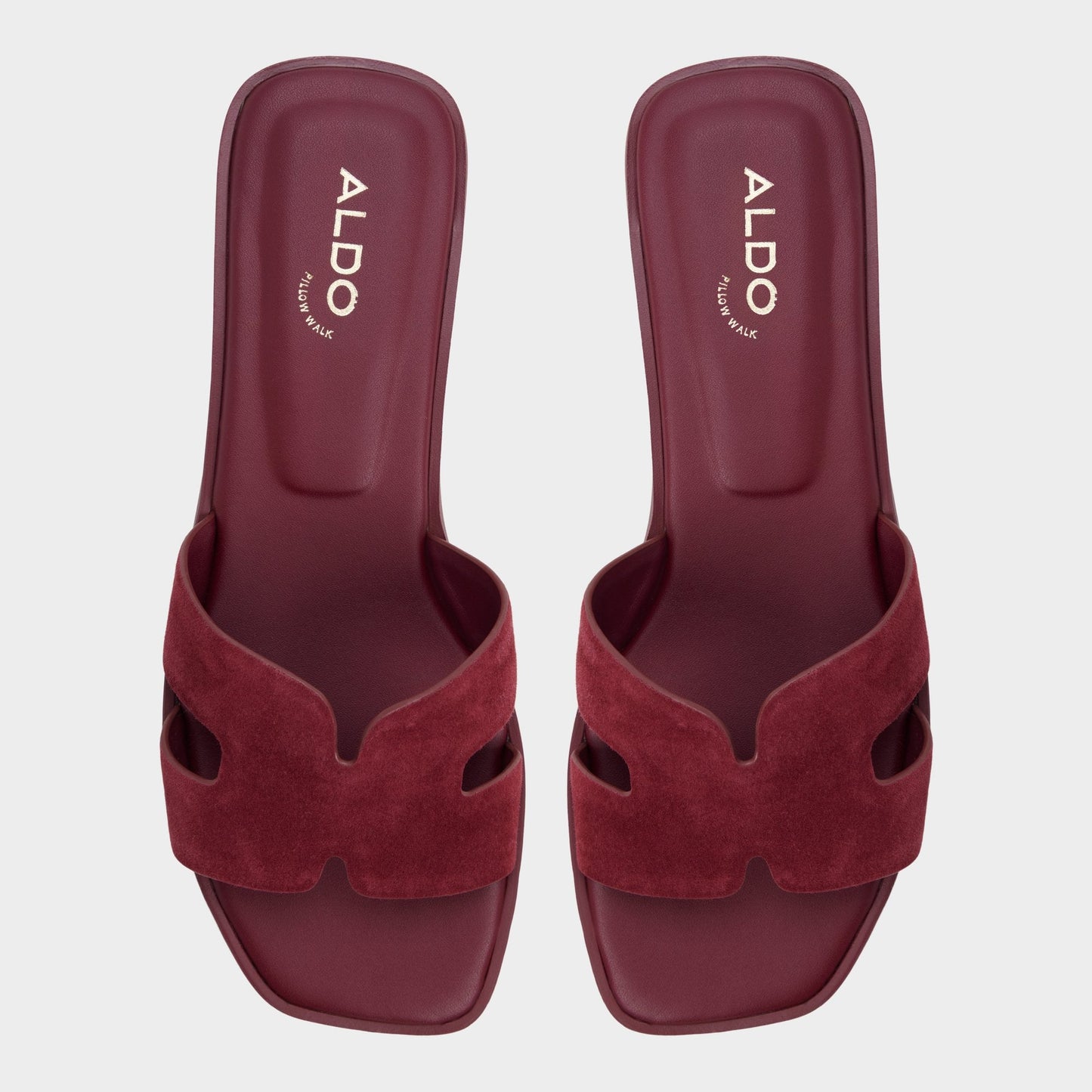 Itsandal in Bordo 14190527 - Slide sandal - Bordo