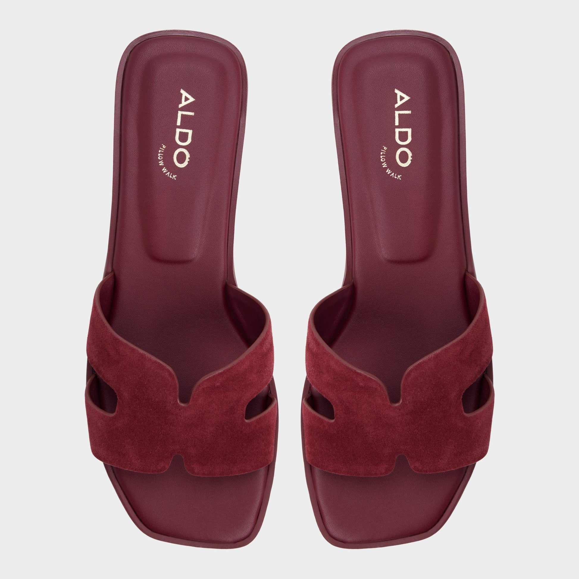 Itsandal in Bordo 14190527 - Slide sandal - Bordo