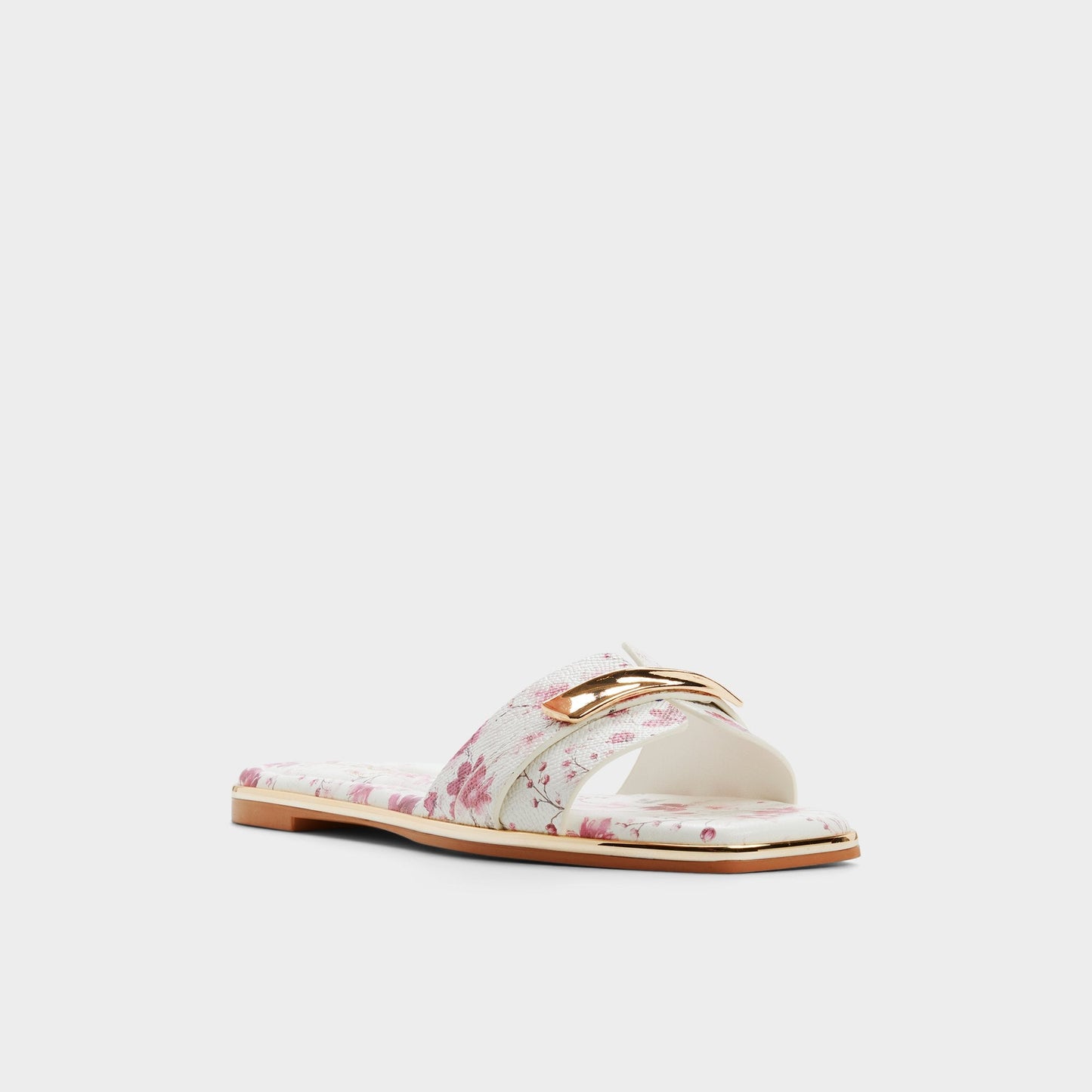 Darlina in White Combo - Slide sandal - White combo