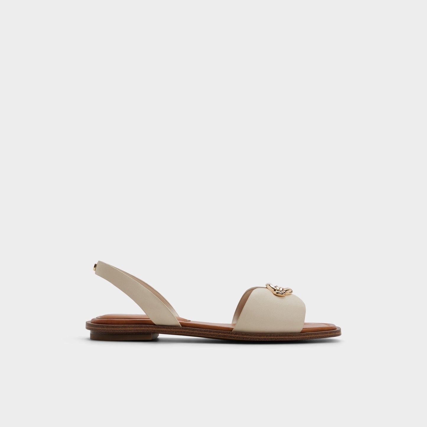 Calelian in Other White - Flat sandal - Other white