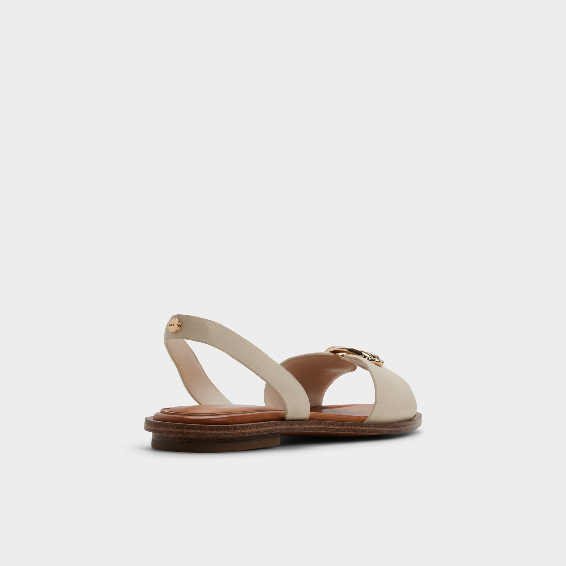 Calelian in Other White - Flat sandal - Other white