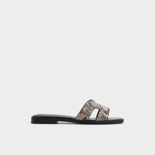 Itsandal in Open Brown 14190528 - Slide sandal - Open brown