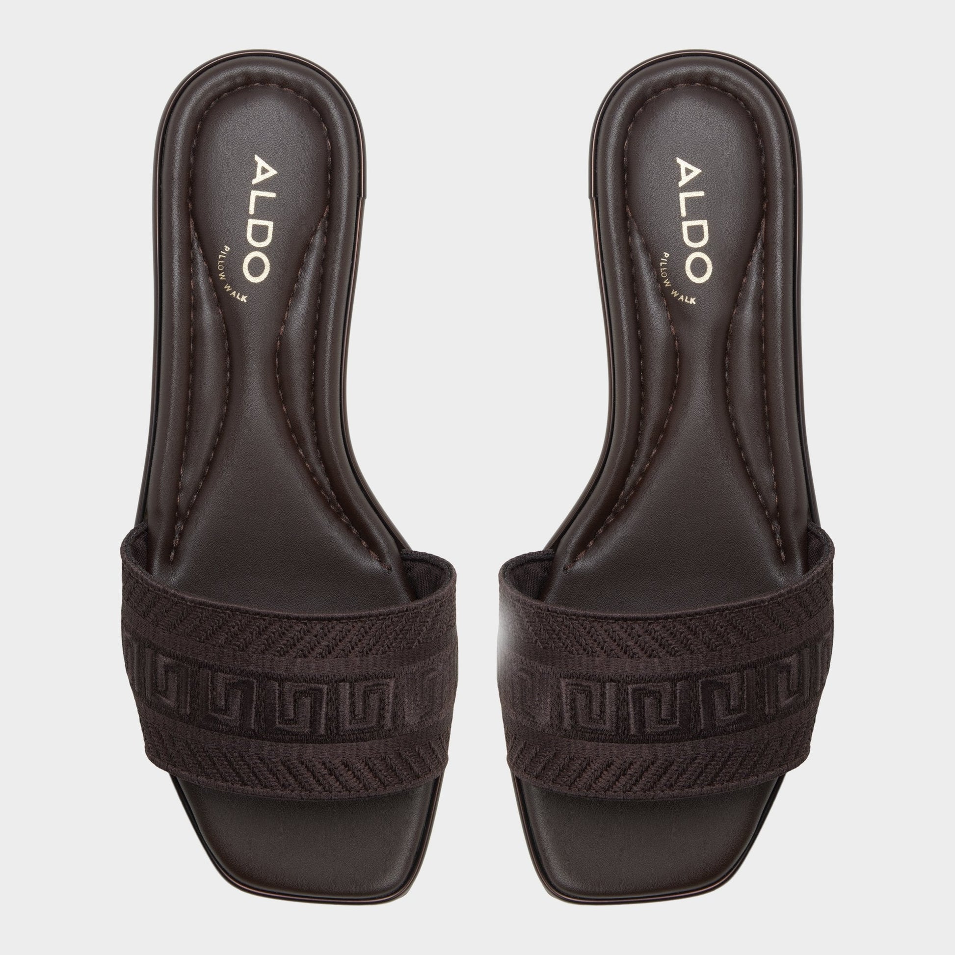 Oceania in Dark Brown 14298155 - Slide sandal - Dark brown
