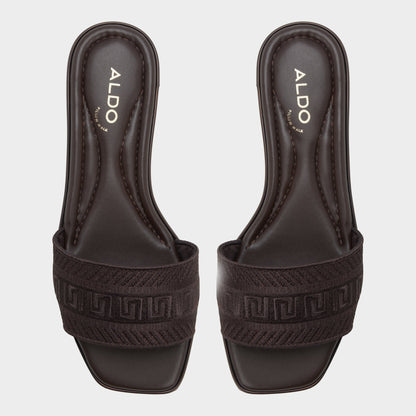 Oceania in Dark Brown 14298155 - Slide sandal - Dark brown