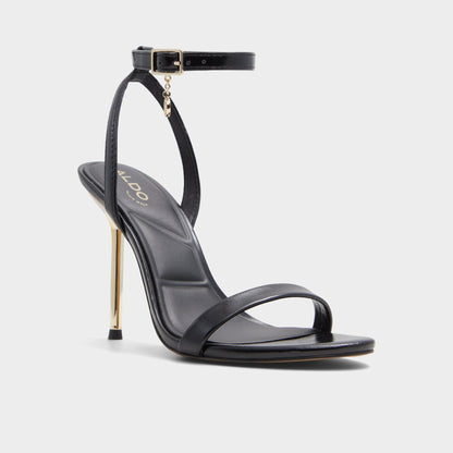 Maristou Black Women's Strappy sandals - Heeled sandal, Stiletto heel - Black