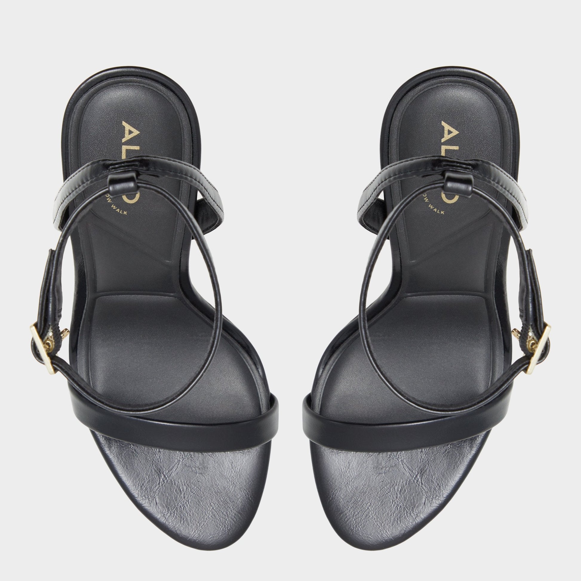Maristou Black Women's Strappy sandals - Heeled sandal, Stiletto heel - Black