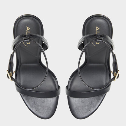 Maristou Black Women's Strappy sandals - Heeled sandal, Stiletto heel - Black